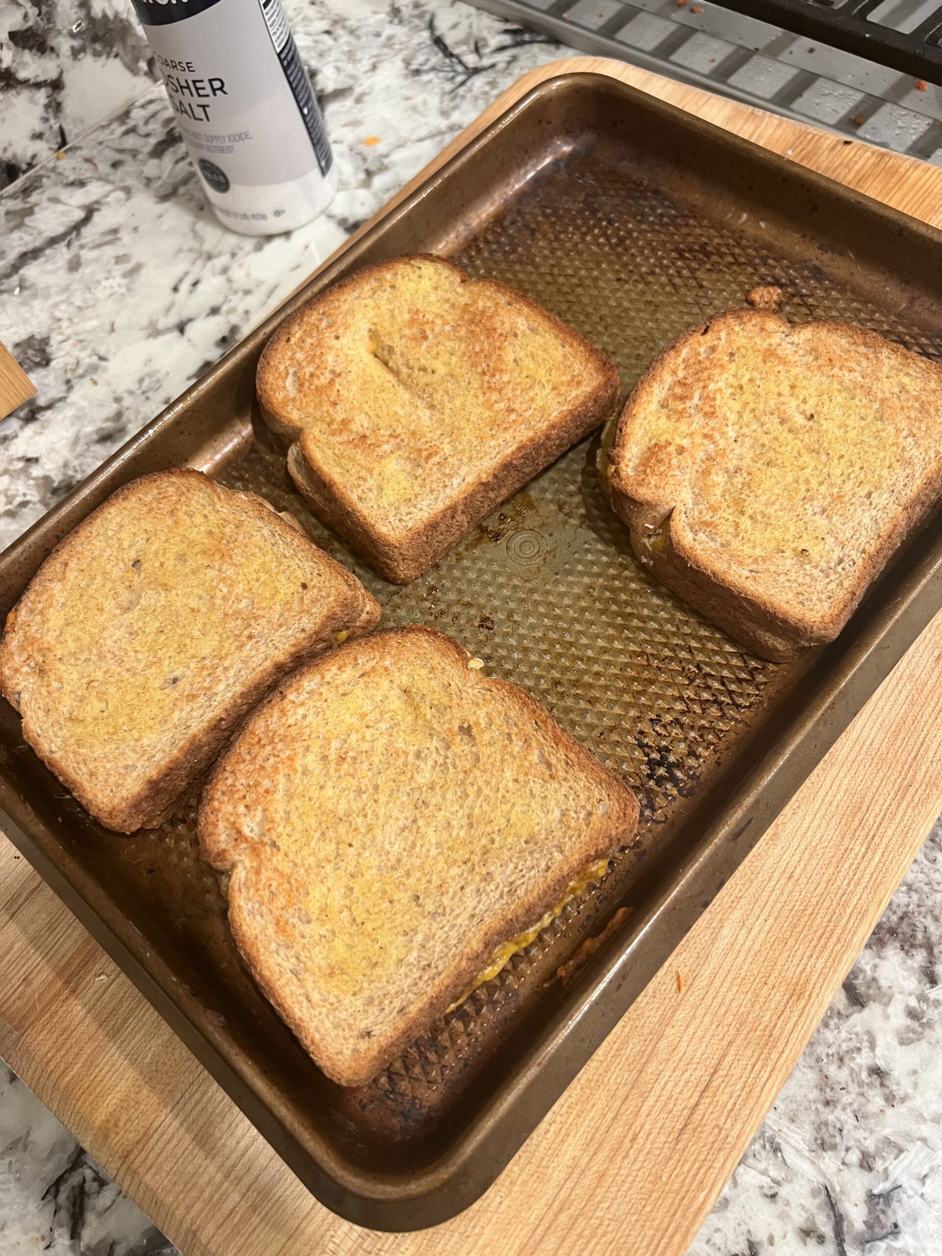 How to Make Grilled Cheese in the Oven